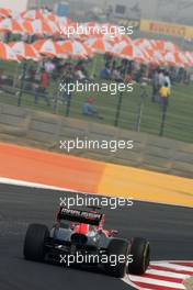 28.10.2011 New Delhi, India, Jerome d'Ambrosio (BEL), Virgin Racing  - Formula 1 World Championship, Rd 17, Indian Grand Prix, Friday Practice