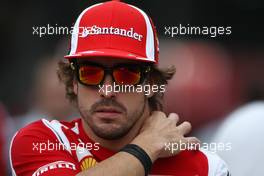 28.10.2011 New Delhi, India, Fernando Alonso (ESP), Scuderia Ferrari - Formula 1 World Championship, Rd 17, Indian Grand Prix, Friday