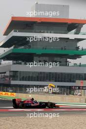 28.10.2011 New Delhi, India, Jaime Alguersuari (ESP), Scuderia Toro Rosso - Formula 1 World Championship, Rd 17, Indian Grand Prix, Friday Practice