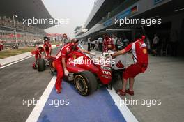 28.10.2011 New Delhi, India, Felipe Massa (BRA), Scuderia Ferrari  - Formula 1 World Championship, Rd 17, Indian Grand Prix, Friday Practice