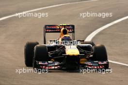 28.10.2011 New Delhi, India, Mark Webber (AUS), Red Bull Racing - Formula 1 World Championship, Rd 17, Indian Grand Prix, Friday Practice