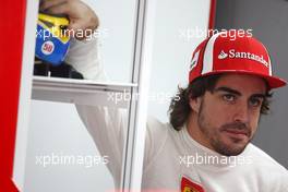 28.10.2011 New Delhi, India, Fernando Alonso (ESP), Scuderia Ferrari - Formula 1 World Championship, Rd 17, Indian Grand Prix, Friday Practice