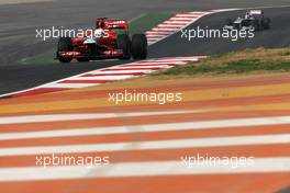 28.10.2011 New Delhi, India, Timo Glock (GER), Virgin Racing  - Formula 1 World Championship, Rd 17, Indian Grand Prix, Friday Practice