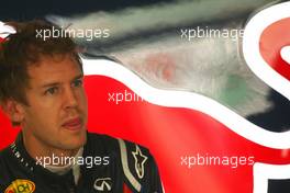 28.10.2011 New Delhi, India, Sebastian Vettel (GER), Red Bull Racing - Formula 1 World Championship, Rd 17, Indian Grand Prix, Friday Practice