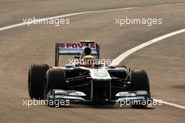 28.10.2011 New Delhi, India, Pastor Maldonado (VEN), AT&T Williams - Formula 1 World Championship, Rd 17, Indian Grand Prix, Friday Practice