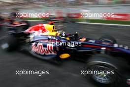 30.10.2011 New Delhi, India,  Sebastian Vettel (GER), Red Bull Racing  - Formula 1 World Championship, Rd 17, Indian Grand Prix, Sunday Pre-Race Grid