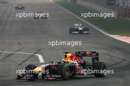 30.10.2011 New Delhi, India,  Sebastian Vettel (GER), Red Bull Racing  - Formula 1 World Championship, Rd 17, Indian Grand Prix, Sunday Race