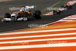 30.10.2011 New Delhi, India, Adrian Sutil (GER), Force India F1 Team - Formula 1 World Championship, Rd 17, Indian Grand Prix, Sunday Race