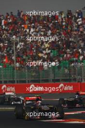 30.10.2011 New Delhi, India, Jaime Alguersuari (ESP), Scuderia Toro Rosso  - Formula 1 World Championship, Rd 17, Indian Grand Prix, Sunday Race