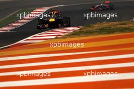 30.10.2011 New Delhi, India, Sebastian Vettel (GER), Red Bull Racing - Formula 1 World Championship, Rd 17, Indian Grand Prix, Sunday Race