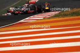 30.10.2011 New Delhi, India, Jenson Button (GBR), McLaren Mercedes - Formula 1 World Championship, Rd 17, Indian Grand Prix, Sunday Race