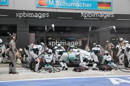 30.10.2011 New Delhi, India, Nico Rosberg (GER), Mercedes GP Petronas F1 Team  - Formula 1 World Championship, Rd 17, Indian Grand Prix, Sunday Race