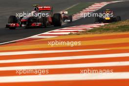 30.10.2011 New Delhi, India, Jenson Button (GBR), McLaren Mercedes - Formula 1 World Championship, Rd 17, Indian Grand Prix, Sunday Race