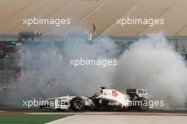 30.10.2011 New Delhi, India,  Kamui Kobayashi (JAP), Sauber F1 Team  - Formula 1 World Championship, Rd 17, Indian Grand Prix, Sunday Race