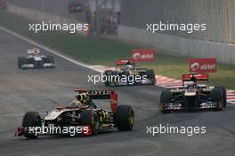 30.10.2011 New Delhi, India,  Bruno Senna (BRE), Renault F1 Team  - Formula 1 World Championship, Rd 17, Indian Grand Prix, Sunday Race