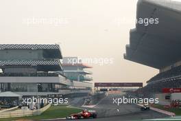 30.10.2011 New Delhi, India,  Fernando Alonso (ESP), Scuderia Ferrari  - Formula 1 World Championship, Rd 17, Indian Grand Prix, Sunday Race