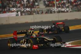 30.10.2011 New Delhi, India, Bruno Senna (BRA), Lotus Renault GP  - Formula 1 World Championship, Rd 17, Indian Grand Prix, Sunday Race