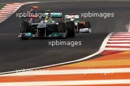 30.10.2011 New Delhi, India, Nico Rosberg (GER), Mercedes GP Petronas F1 Team - Formula 1 World Championship, Rd 17, Indian Grand Prix, Sunday Race