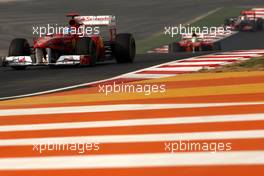 30.10.2011 New Delhi, India, Fernando Alonso (ESP), Scuderia Ferrari - Formula 1 World Championship, Rd 17, Indian Grand Prix, Sunday Race