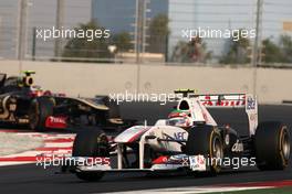 30.10.2011 New Delhi, India,  Sergio Perez (MEX), Sauber F1 Team  - Formula 1 World Championship, Rd 17, Indian Grand Prix, Sunday Race