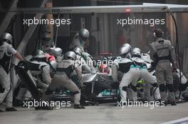 30.10.2011 New Delhi, India, Michael Schumacher (GER), Mercedes GP Petronas F1 Team  - Formula 1 World Championship, Rd 17, Indian Grand Prix, Sunday Race