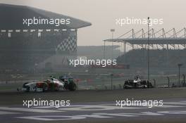 30.10.2011 New Delhi, India, Paul di Resta (GBR), Force India F1 Team  - Formula 1 World Championship, Rd 17, Indian Grand Prix, Sunday Race