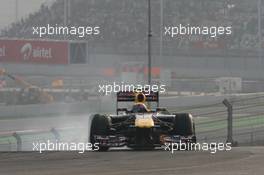 30.10.2011 New Delhi, India, Mark Webber (AUS), Red Bull Racing  - Formula 1 World Championship, Rd 17, Indian Grand Prix, Sunday Race