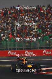 30.10.2011 New Delhi, India, Mark Webber (AUS), Red Bull Racing  - Formula 1 World Championship, Rd 17, Indian Grand Prix, Sunday Race