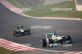 30.10.2011 New Delhi, India, Nico Rosberg (GER), Mercedes GP Petronas F1 Team  - Formula 1 World Championship, Rd 17, Indian Grand Prix, Sunday Race