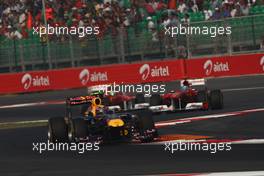 30.10.2011 New Delhi, India, Mark Webber (AUS), Red Bull Racing  - Formula 1 World Championship, Rd 17, Indian Grand Prix, Sunday Race