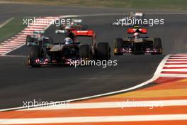 30.10.2011 New Delhi, India, Sébastien Buemi (SUI), Scuderia Toro Rosso - Formula 1 World Championship, Rd 17, Indian Grand Prix, Sunday Race