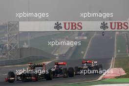 30.10.2011 New Delhi, India,  Bruno Senna (BRE), Renault F1 Team  - Formula 1 World Championship, Rd 17, Indian Grand Prix, Sunday Race