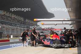 29.10.2011 New Delhi, India, Mark Webber (AUS), Red Bull Racing  - Formula 1 World Championship, Rd 17, Indian Grand Prix, Saturday Practice