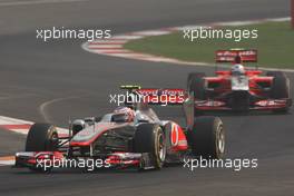 29.10.2011 New Delhi, India, Jenson Button (GBR), McLaren Mercedes - Formula 1 World Championship, Rd 17, Indian Grand Prix, Saturday Qualifying