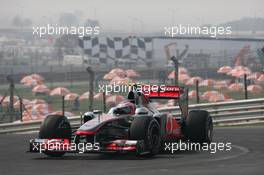 29.10.2011 New Delhi, India, Jenson Button (GBR), McLaren Mercedes  - Formula 1 World Championship, Rd 17, Indian Grand Prix, Saturday Practice