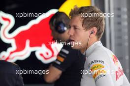 29.10.2011 New Delhi, India, Sebastian Vettel (GER), Red Bull Racing  - Formula 1 World Championship, Rd 17, Indian Grand Prix, Saturday Practice