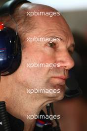 29.10.2011 New Delhi, India, Adrian Newey (GBR), Red Bull Racing, Technical Operations Director  - Formula 1 World Championship, Rd 17, Indian Grand Prix, Saturday Practice