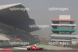 29.10.2011 New Delhi, India, Fernando Alonso (ESP), Scuderia Ferrari  - Formula 1 World Championship, Rd 17, Indian Grand Prix, Saturday Practice