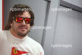 29.10.2011 New Delhi, India, Fernando Alonso (ESP), Scuderia Ferrari  - Formula 1 World Championship, Rd 17, Indian Grand Prix, Saturday Practice