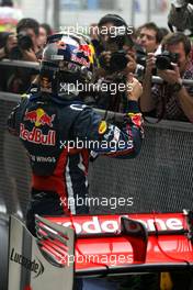 29.10.2011 New Delhi, India,  Sebastian Vettel (GER), Red Bull Racing  - Formula 1 World Championship, Rd 17, Indian Grand Prix, Saturday Qualifying