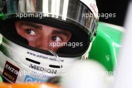 29.10.2011 New Delhi, India, Adrian Sutil (GER), Force India F1 Team - Formula 1 World Championship, Rd 17, Indian Grand Prix, Saturday Practice