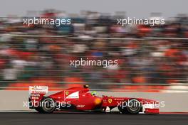 29.10.2011 New Delhi, India,  Felipe Massa (BRA), Scuderia Ferrari  - Formula 1 World Championship, Rd 17, Indian Grand Prix, Saturday Qualifying