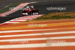 29.10.2011 New Delhi, India, Fernando Alonso (ESP), Scuderia Ferrari - Formula 1 World Championship, Rd 17, Indian Grand Prix, Saturday Qualifying