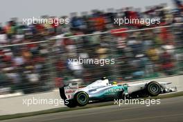 29.10.2011 New Delhi, India,  Nico Rosberg (GER), Mercedes GP  - Formula 1 World Championship, Rd 17, Indian Grand Prix, Saturday Qualifying