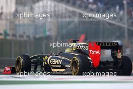 29.10.2011 New Delhi, India, Bruno Senna (BRA), Lotus Renault GP  - Formula 1 World Championship, Rd 17, Indian Grand Prix, Saturday Practice