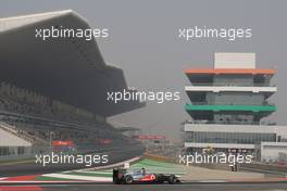 29.10.2011 New Delhi, India, Jenson Button (GBR), McLaren Mercedes  - Formula 1 World Championship, Rd 17, Indian Grand Prix, Saturday Practice