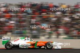 29.10.2011 New Delhi, India,  Adrian Sutil (GER), Force India  - Formula 1 World Championship, Rd 17, Indian Grand Prix, Saturday Qualifying