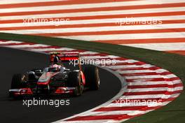 29.10.2011 New Delhi, India, Jenson Button (GBR), McLaren Mercedes - Formula 1 World Championship, Rd 17, Indian Grand Prix, Saturday Qualifying