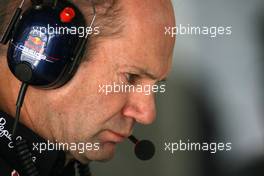 29.10.2011 New Delhi, India,  Adrian Newey (GBR), Red Bull Racing, Technical Operations Director  - Formula 1 World Championship, Rd 17, Indian Grand Prix, Saturday Practice