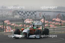 29.10.2011 New Delhi, India, Paul di Resta (GBR), Force India F1 Team  - Formula 1 World Championship, Rd 17, Indian Grand Prix, Saturday Practice